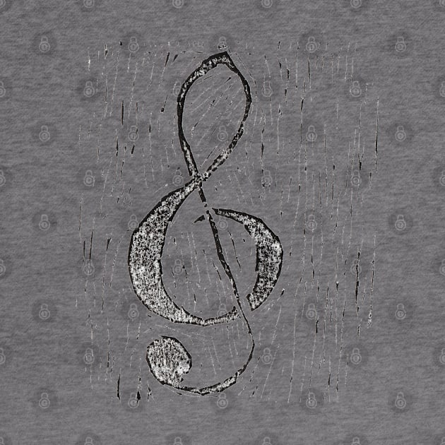 Treble Clef by Chuck Greeson